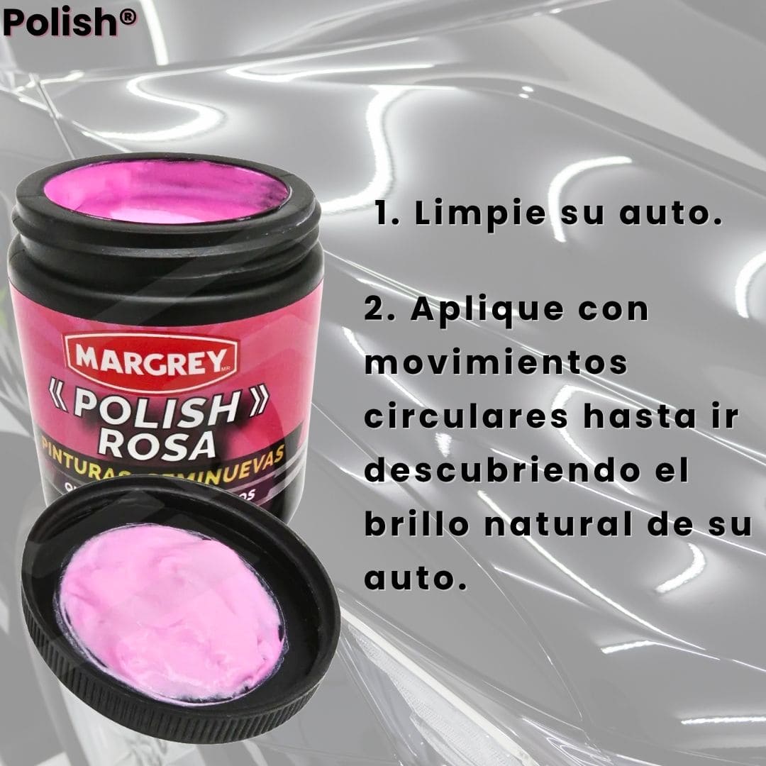 Polish® (Pulimento rosa quita rayones para auto)
