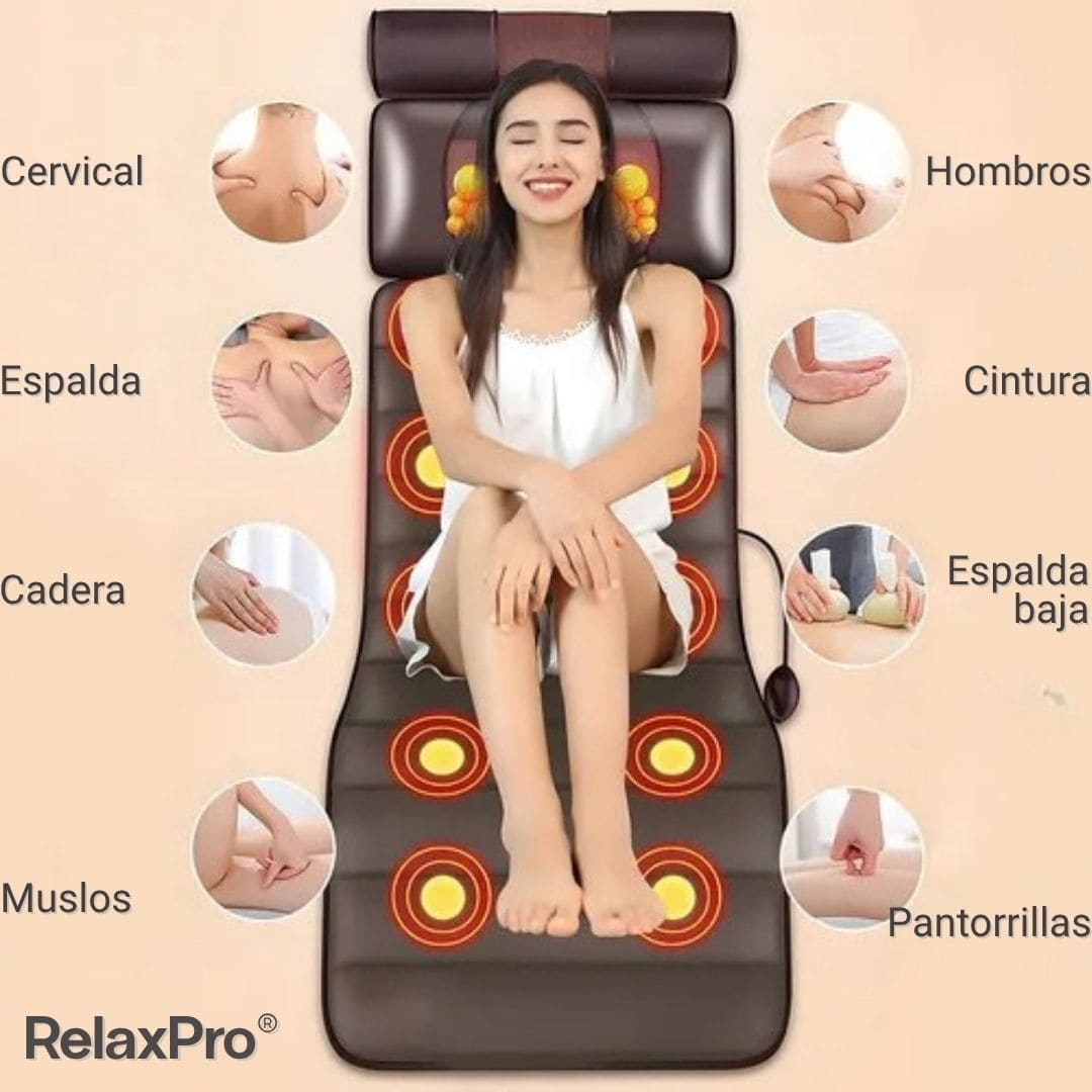 RelaxPro® (Masajeador Colchón Eléctrico)