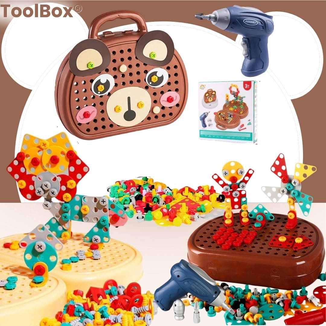 ToolBox® (Caja De Juguetes Bloques De Construcción)