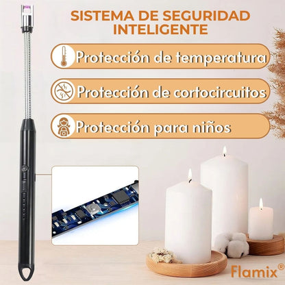 Flamix® 2X1 (Encendedor eléctrico recargable)