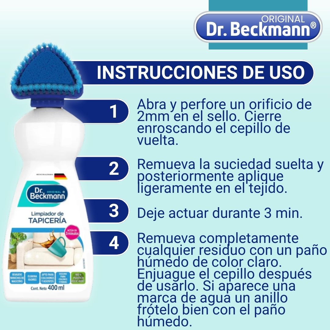 Dr. Beckmann® (Limpiador para tapicería y colchones)