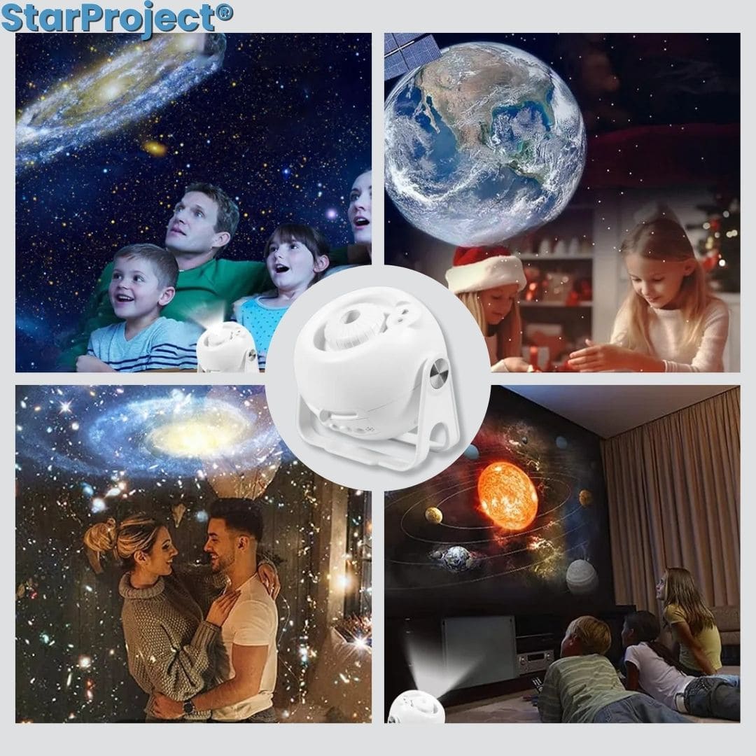StarProject® (Proyector de galaxia giratoria)