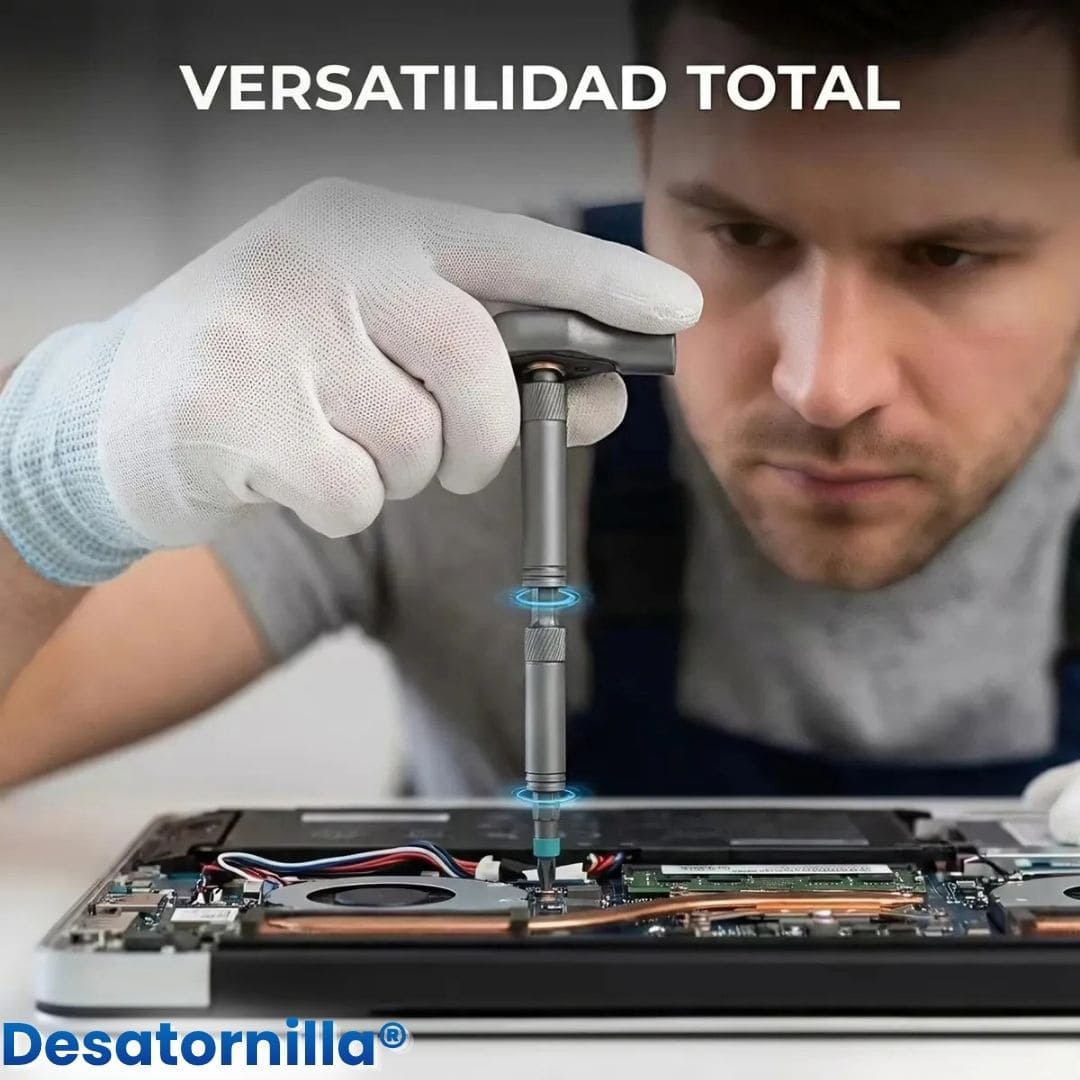 Destornilla® (Kit Destornillador Magnético 24 En 1 Con Trinquete)