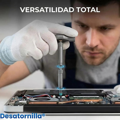 Destornilla® (Kit Destornillador Magnético 24 En 1 Con Trinquete)