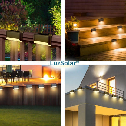 LuzSolar® (Kit de 6pzs lámparas solares para exteriores)