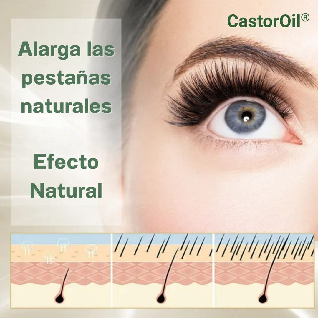 CastorOil® (Serum Realzador Crecimiento Pestañas)