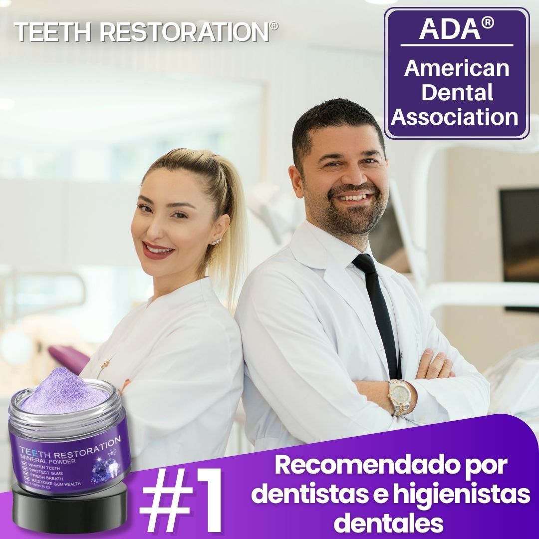 TEETHRESTORATION® (Polvo mineral para restauración dental)