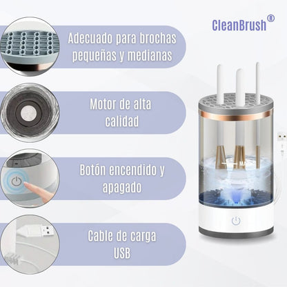 CleanBrush® (Limpiador eléctrico de brochas)