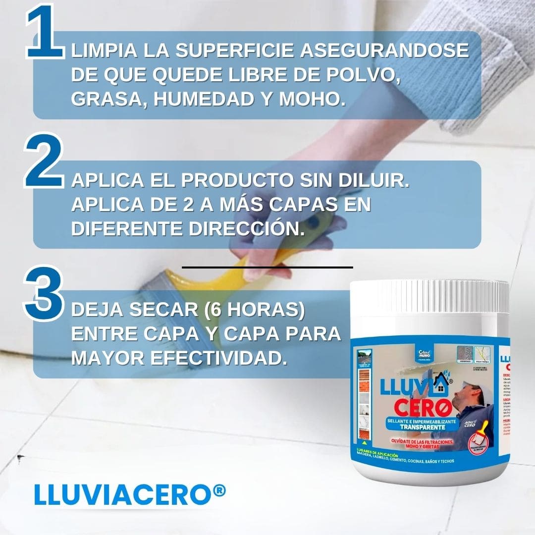LLUVIACERO® (Sellante e impermeabilizante)
