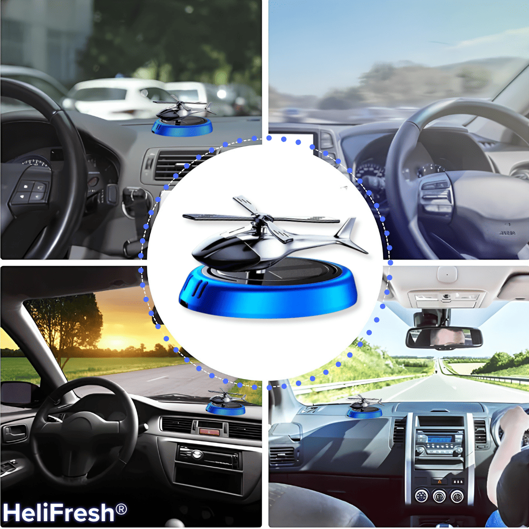 HeliFresh® (Aromatizador solar tipo helicóptero)