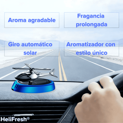 HeliFresh® (Aromatizador solar tipo helicóptero)