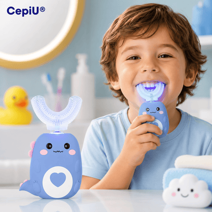 CepiU® (Cepillo Dental Ultrasónico Para Niños Limpieza 360°)