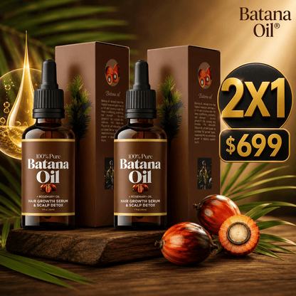 Batana Oil® 2 X 1 (Aceite de batana para el crecimiento del cabello)
