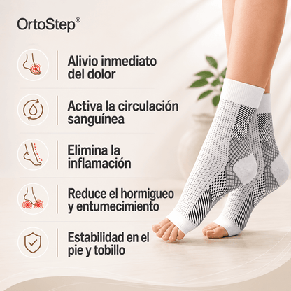 Pack de 3 pares de OrtoStep® (Calcetines de Compresión Ortopédicos)
