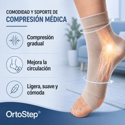 Pack de 3 pares de OrtoStep® (Calcetines de Compresión Ortopédicos)