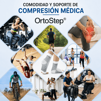 Pack de 3 pares de OrtoStep® (Calcetines de Compresión Ortopédicos)