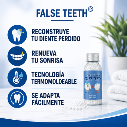 FALSE TEETH® 2X1 (Dientes postizos)