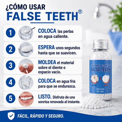 FALSE TEETH® 2X1 (Dientes postizos)