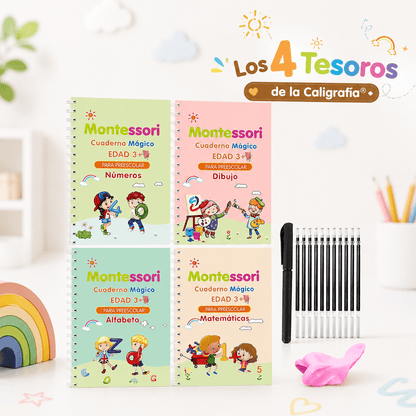 1 KIT LOS 4 TESOROS CALIGRAFIA®