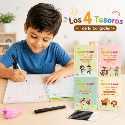 1 KIT LOS 4 TESOROS CALIGRAFIA®