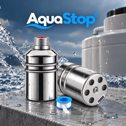 AquaStop® (Válvula De Flotador Automática De Acero Inoxidable)
