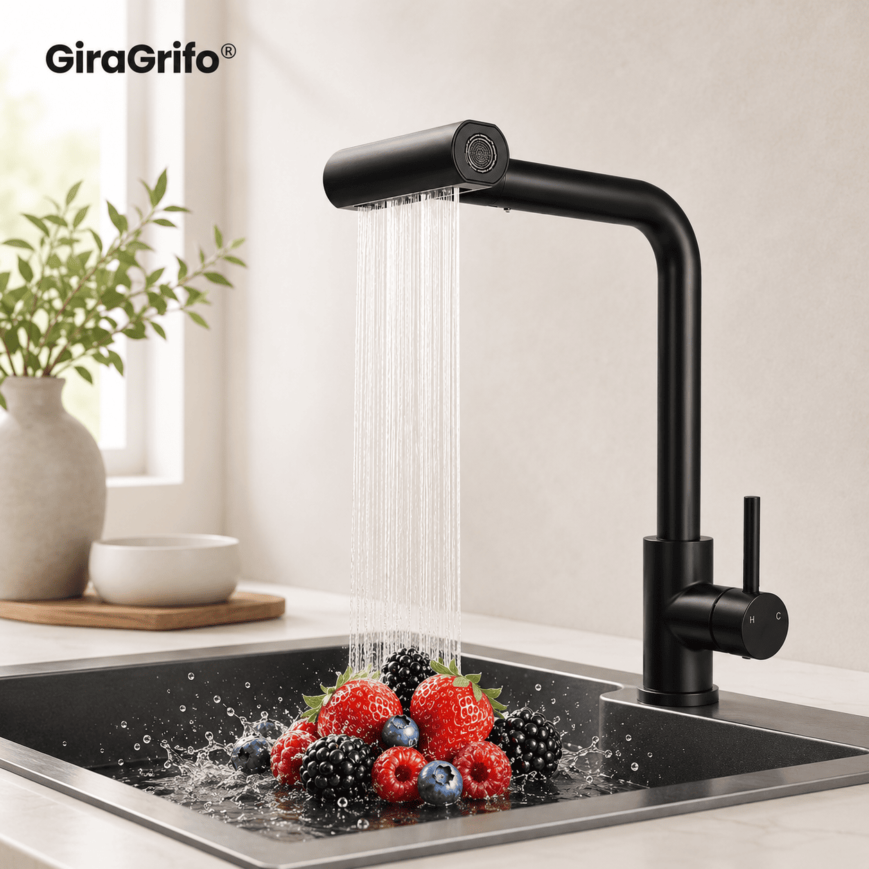 GiraGrifo® (Grifo Para Cocina Giratorio)