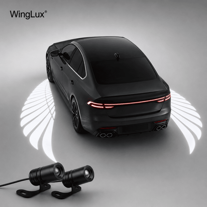 WingLux® (Par de proyectores LED ala de angel, para autos)