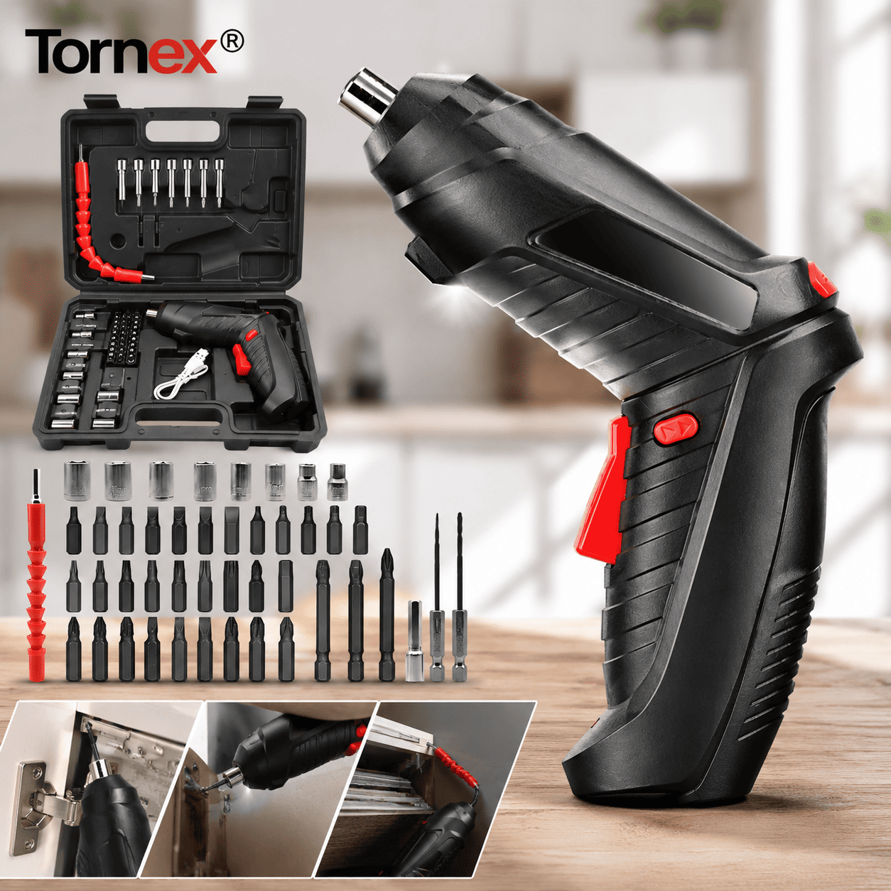 Tornex® (Destornillador eléctrico)