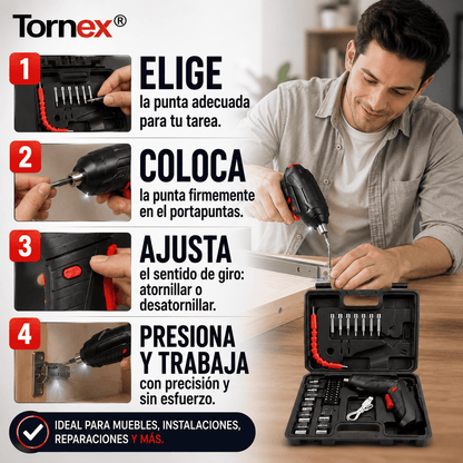 Tornex® (Destornillador eléctrico)
