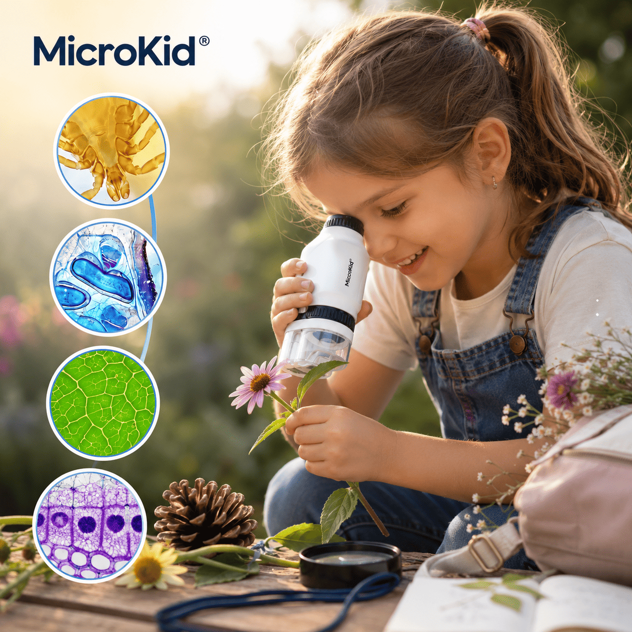 MicroKid® (Microscopio Portátil Para Niños)