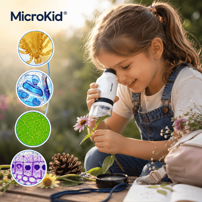 MicroKid® (Microscopio Portátil Para Niños)
