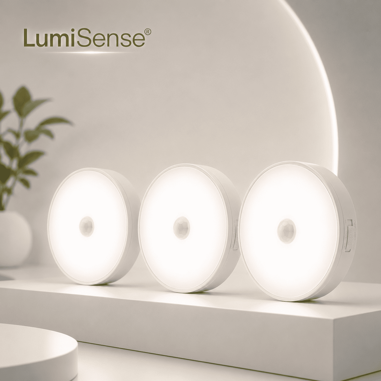 LumiSense® 3 PZS (Lamparas Con Sensor De Movimiento)
