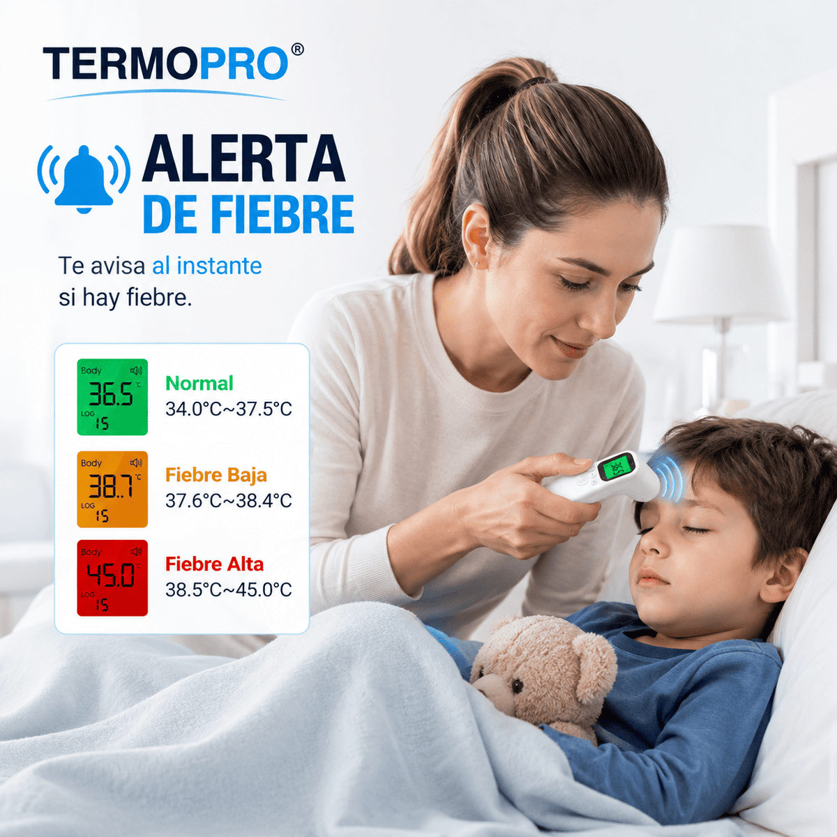 TERMOPRO® (Termómetro Digital Infrarrojo De Alta Precisión)