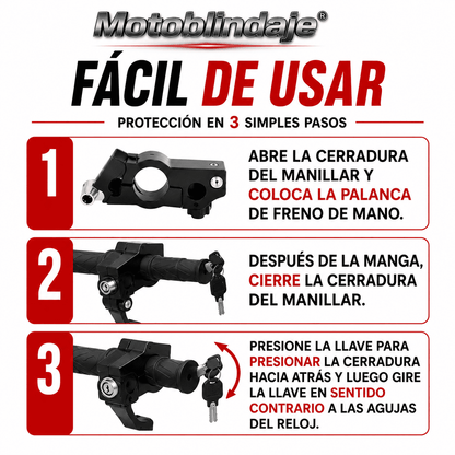 MotoBlindaje® (Candado Indestructible para moto)