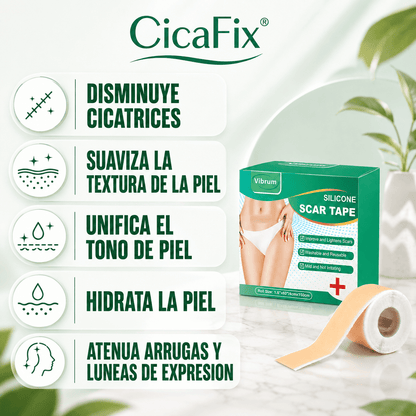CicaFix® 2 X 1 (Parche Silicon Quita Cicatrices)