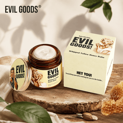 EVIL GOODS® (Bálsamo  facial de sebo de res y miel)