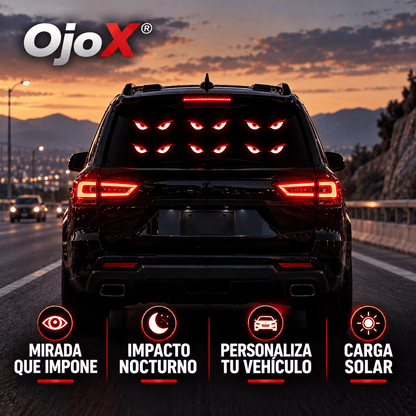 OjoX® 2 pzs (Led Ojo Diablo Para Moto Auto)