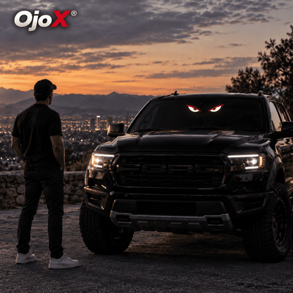 OjoX® 2 pzs (Led Ojo Diablo Para Moto Auto)