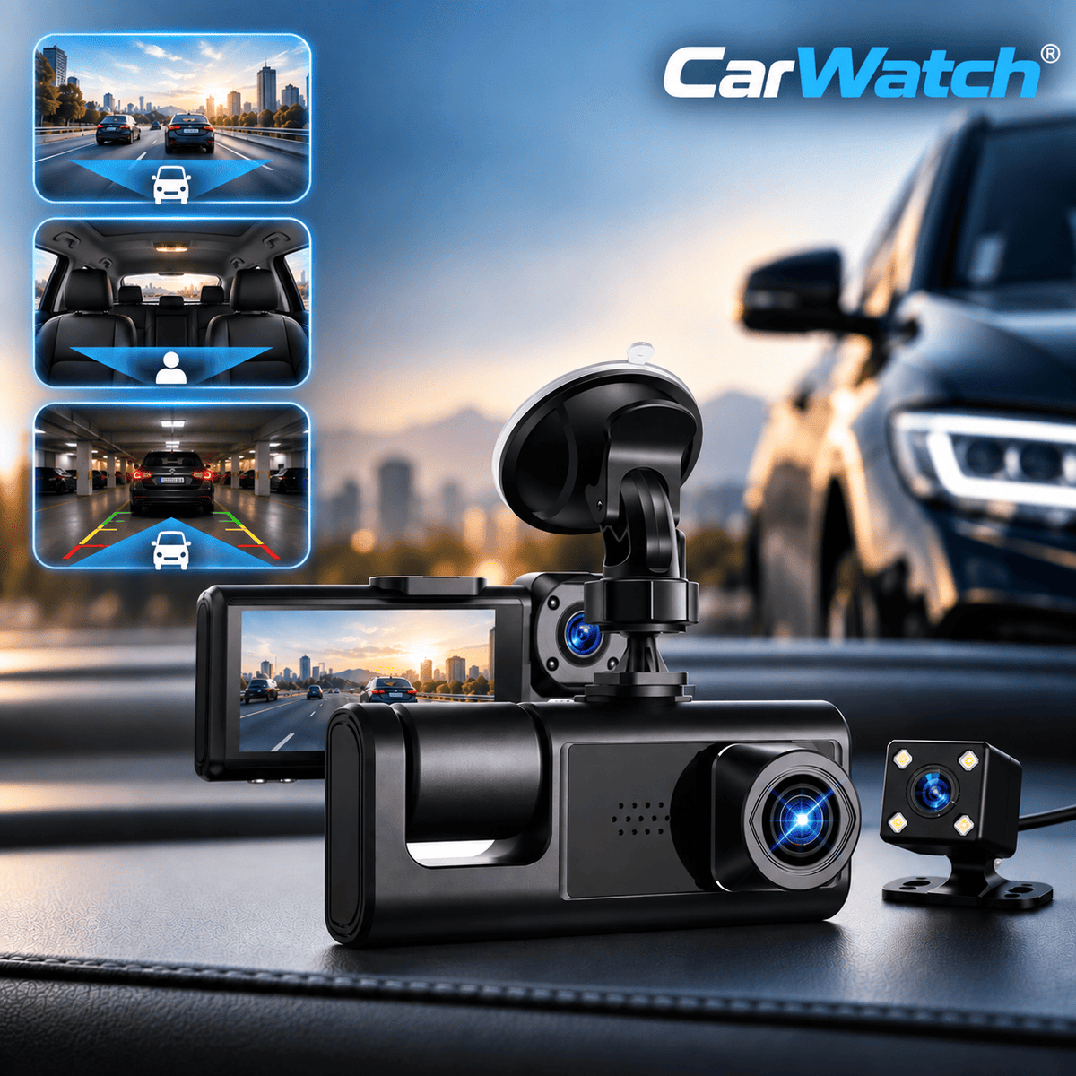 CarWatch® (Camara de seguridas para autos)