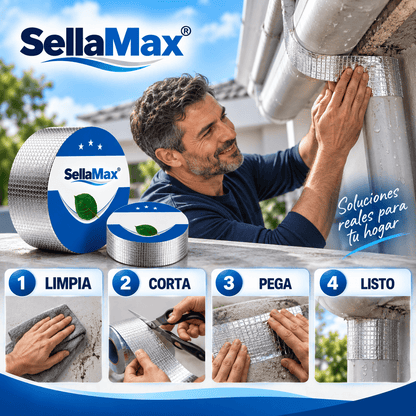 SellaMax® 2X1 (Cinta Impermeable Adhesiva)