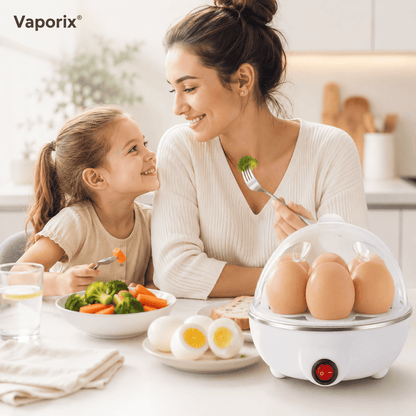 Vaporix® (Vaporera De Verduras Y Hervidor De Huevo eléctrico)
