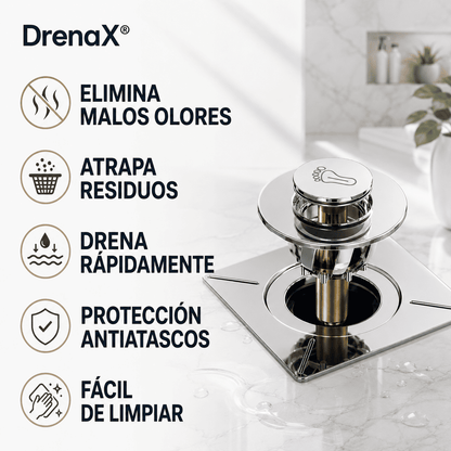 DrenaX® (Coladera de desagüe)