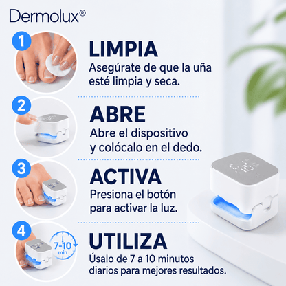 Dermolux® (Dispositivo láser para tratamiento de hongos en las uñas)
