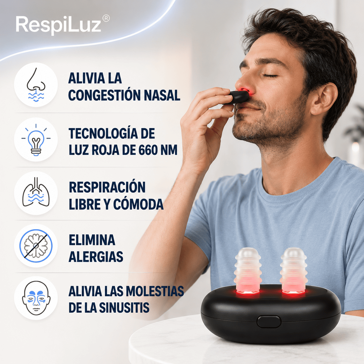 RespiLuz® (Dispositivo nasal)
