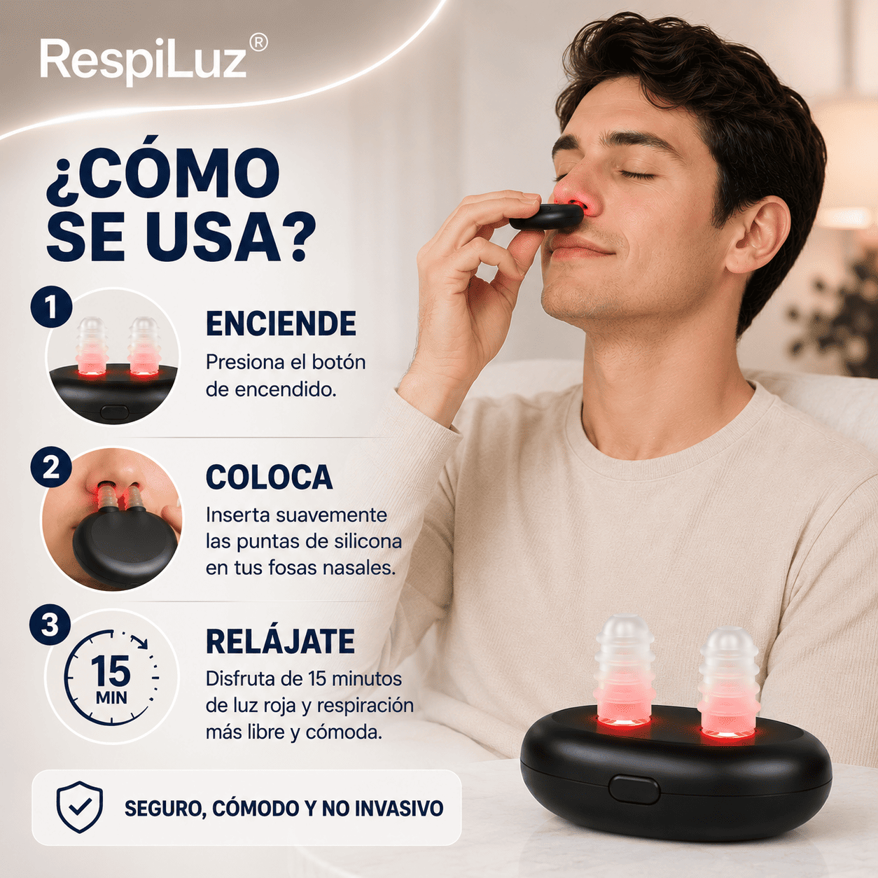 RespiLuz® (Dispositivo nasal)