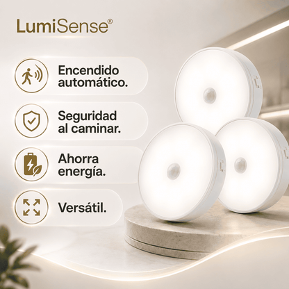 LumiSense® 3 PZS (Lamparas Con Sensor De Movimiento)
