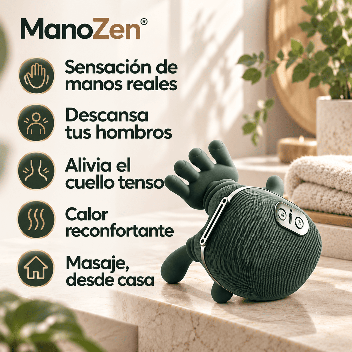 ManoZen® (Masajeador Eléctrico)