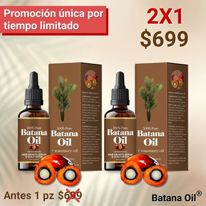 Batana Oil® 2 X 1 (Aceite de batana para el crecimiento del cabello)