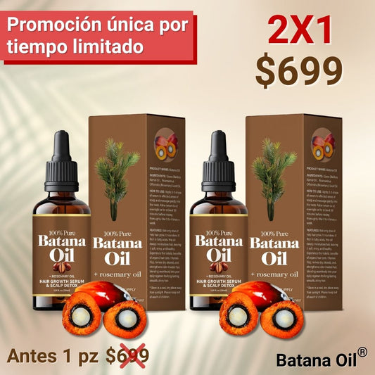 Batana Oil® 2 X 1 (Aceite de batana para el crecimiento del cabello)