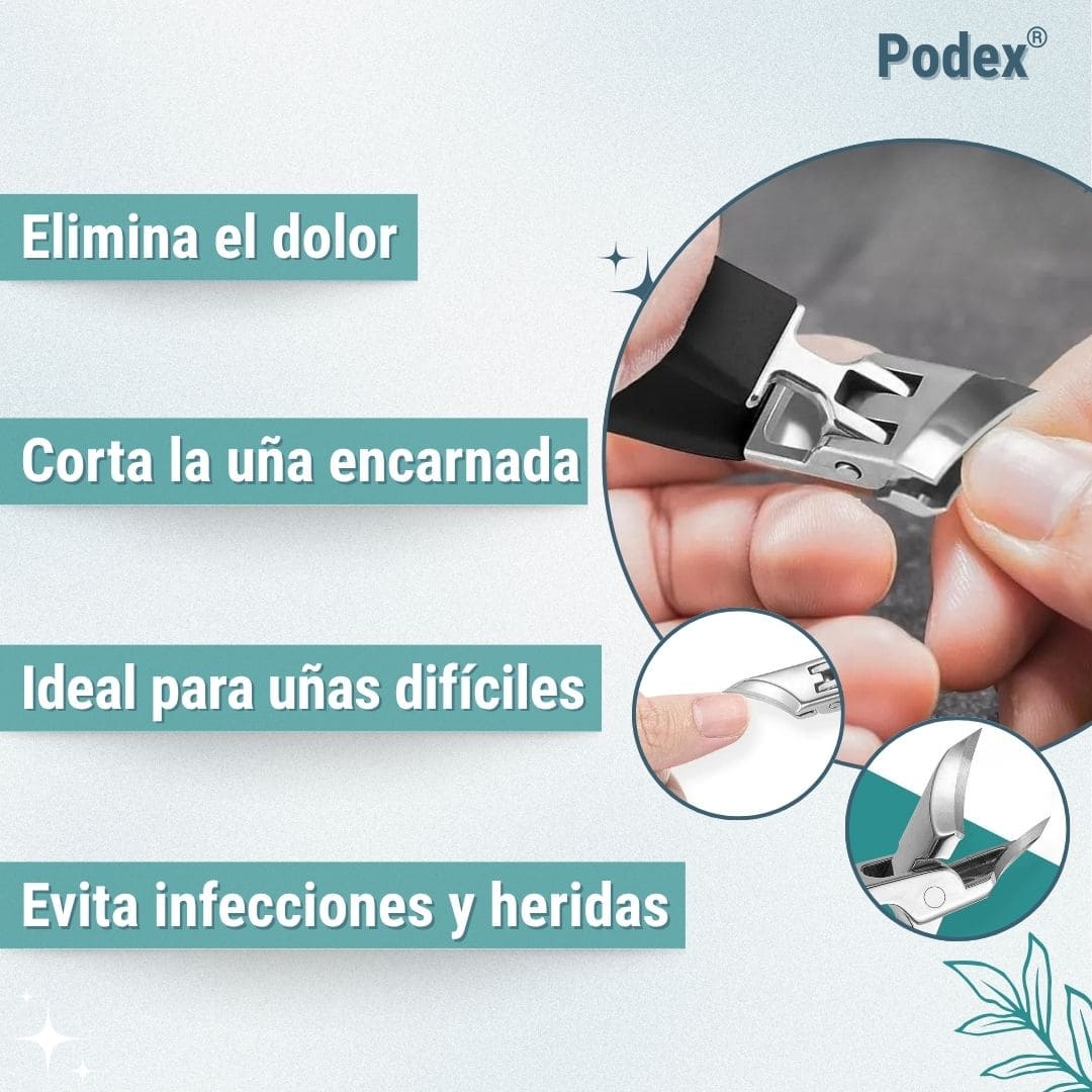 Podex® (Cortaúñas Biselado)